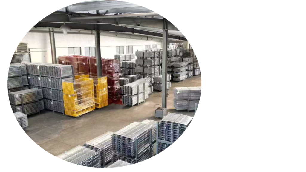 scaffolding components organized storage4