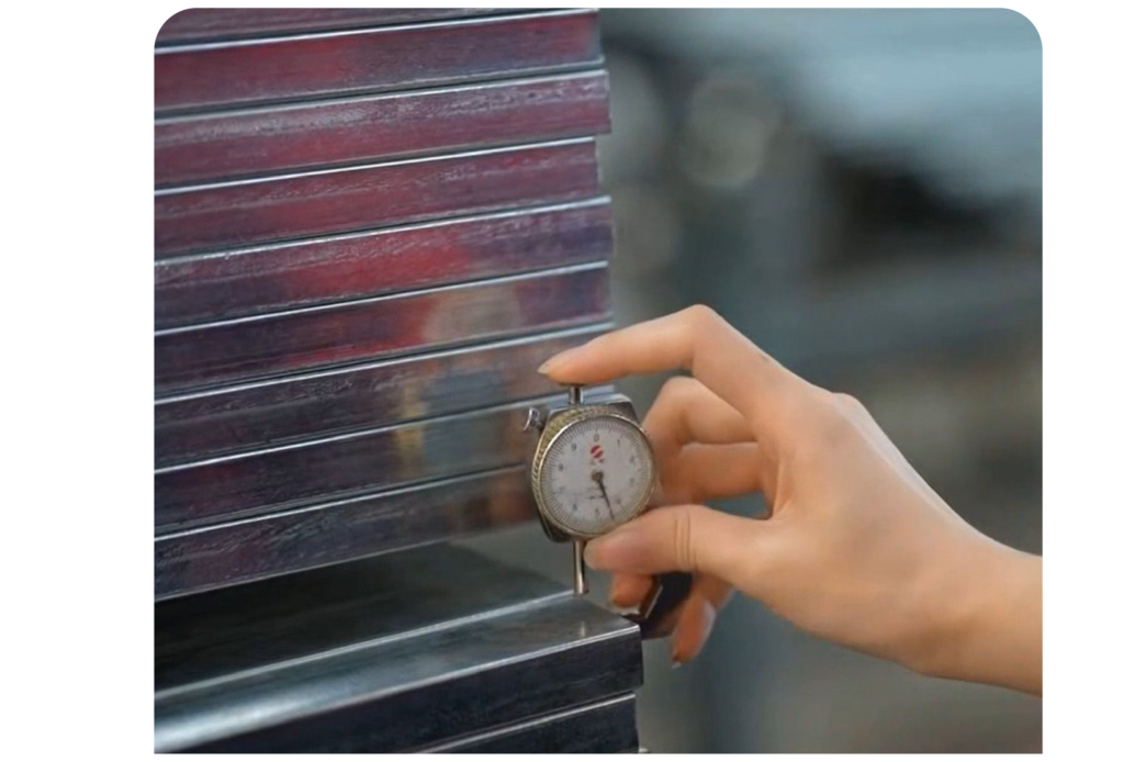 scaffolding tube thickness inspection