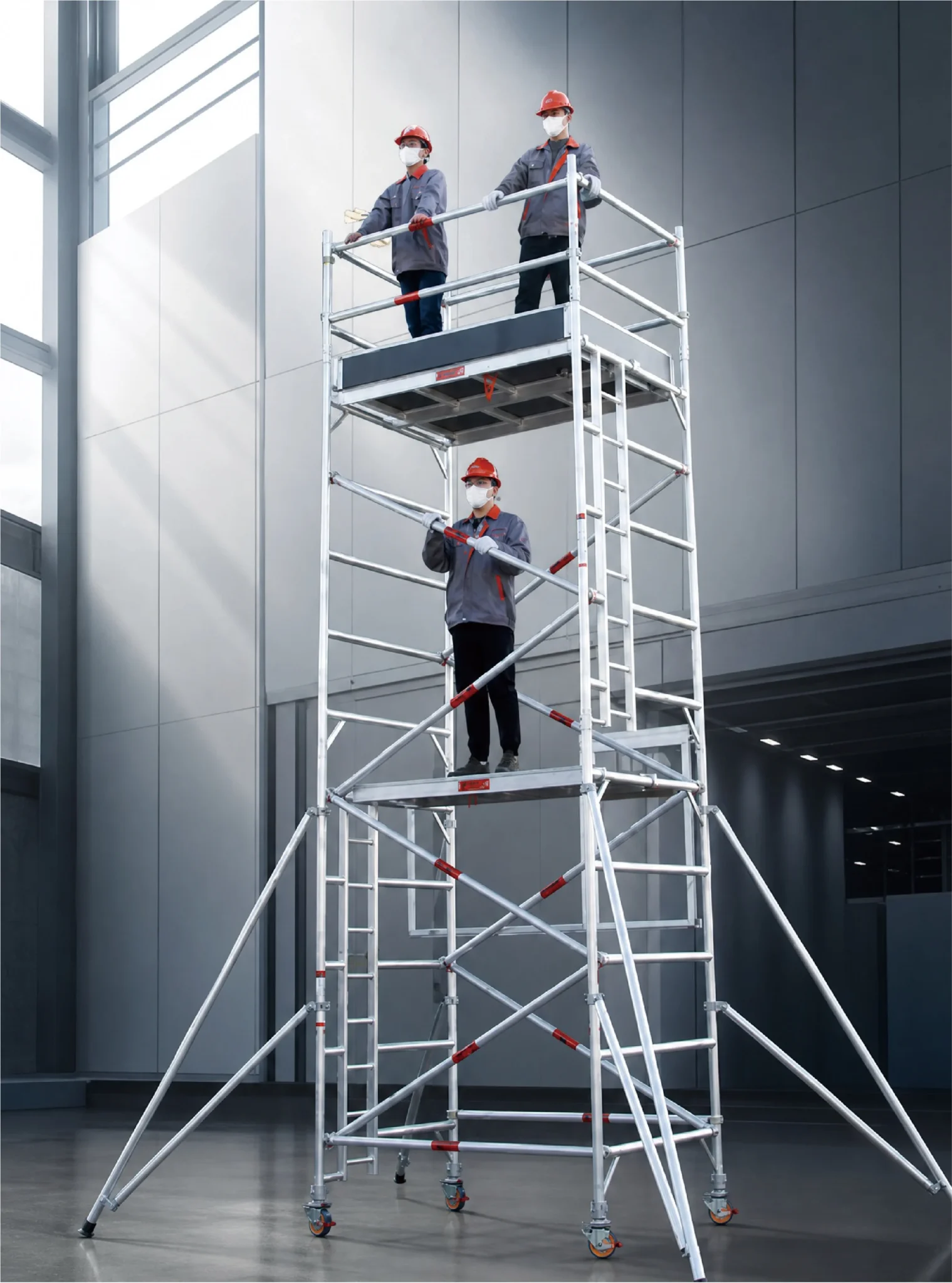 Aluminum Mobile Scaffold Tower