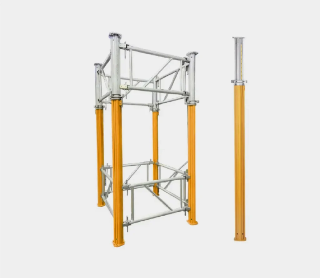 aluminum shoring props