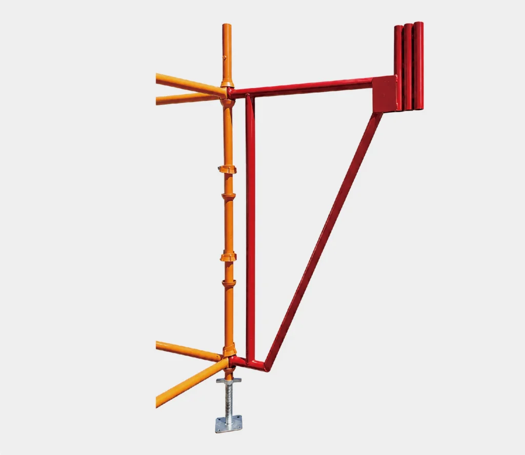 Cuplock Cantilever Beam Frame Connector Detail