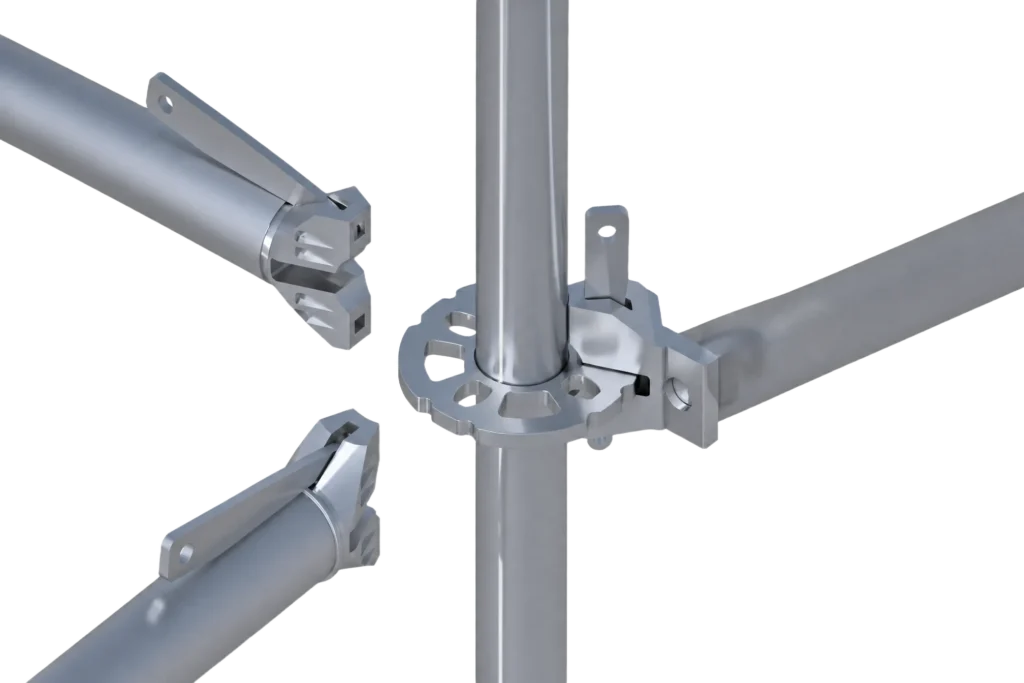 Ringlock Diagonal Brace Connection Detail